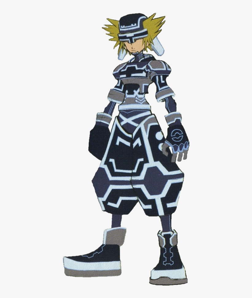 Sora Space Paranoids Artwork - Kingdom Hearts Sora Tron, transparent png download