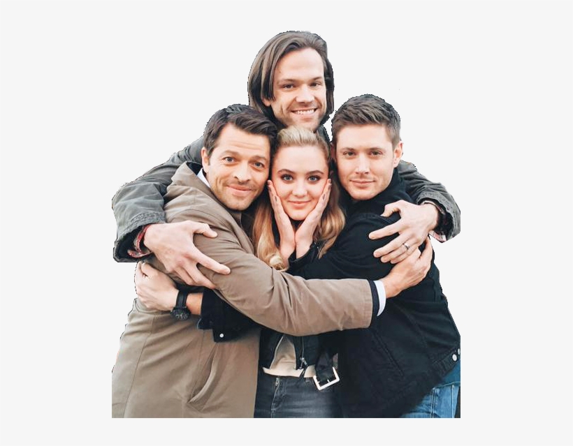 Jared Padalecki Png - Kathryn Newton Jensen Ackles, transparent png download
