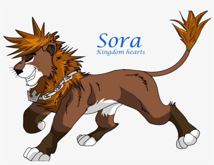 Sora Kingdom Hearts-qw121 - Animals, transparent png download