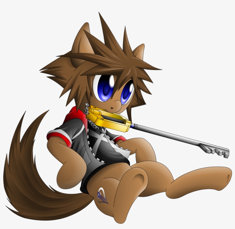Absurd Res, Artist - Kingdom Hearts Kingdom Key Sora, transparent png download