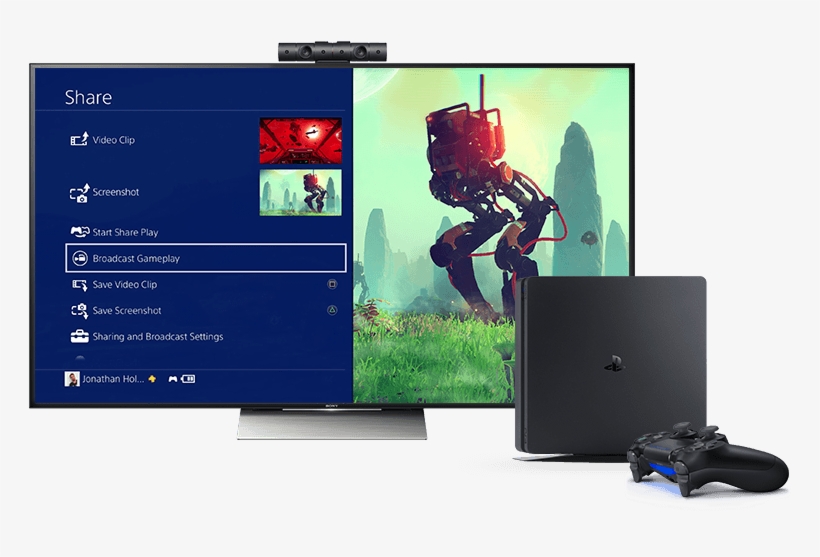 Přátelská Konzole - No Man's Sky (playstation 4, Blu-ray Disc), transparent png download