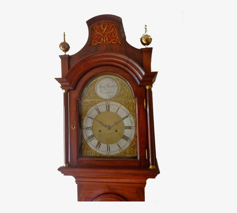 8 Day Pagoda Topped Longcase With Well Executed Brass - London, transparent png download