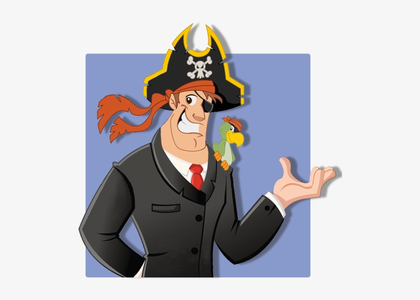 He Wants To Sell Jolly Roger On Buying His Services - Business, transparent png download