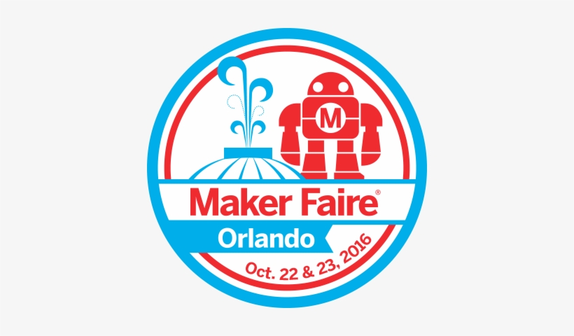 Maker Faire Orlando 2016 Web Badge - Maker Faire Orlando, transparent png download