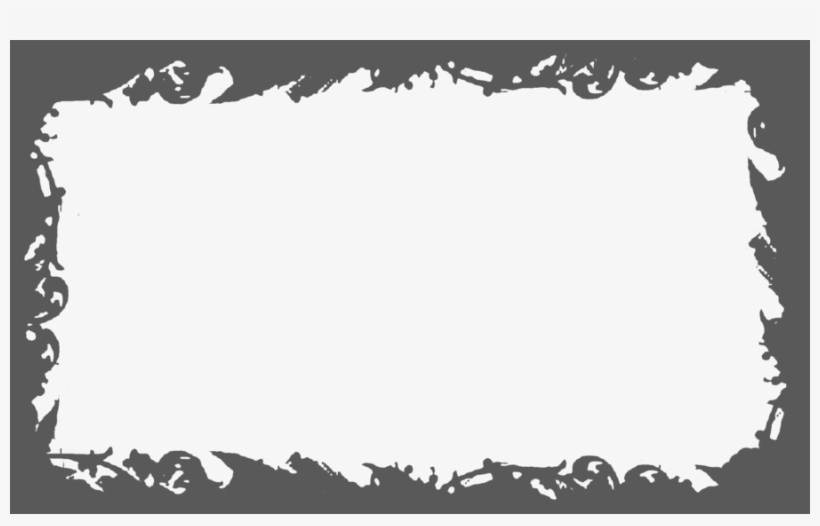 Frame Transparent Black And White - Transparent Frame, transparent png download