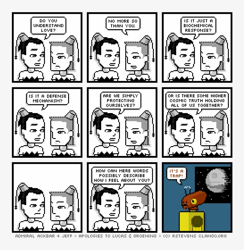 Admiral Ackbar And Jeff - Diesel Sweeties, transparent png download