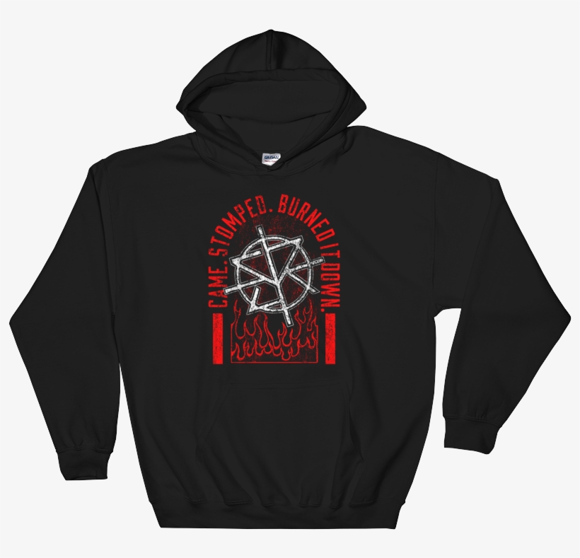 Seth Rollins "burned It Down" Pullover Hoodie Sweatshirt - Supercat Hoodie | Grant-danvers 2020 | Supergirl Tv, transparent png download