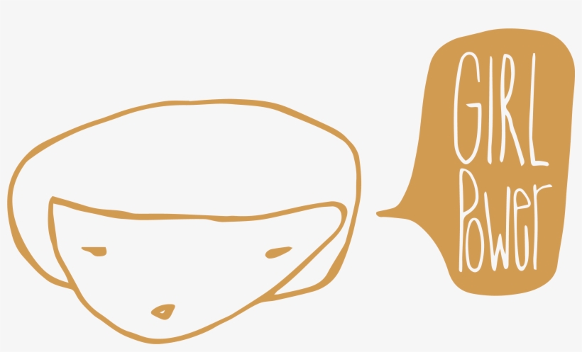 Girls Throw Pillow Yellow - Illustration, transparent png download