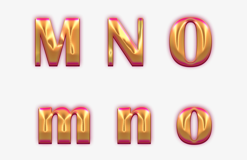 English Alphabet Gold, Gold, Alphabet, Letter Free, transparent png download