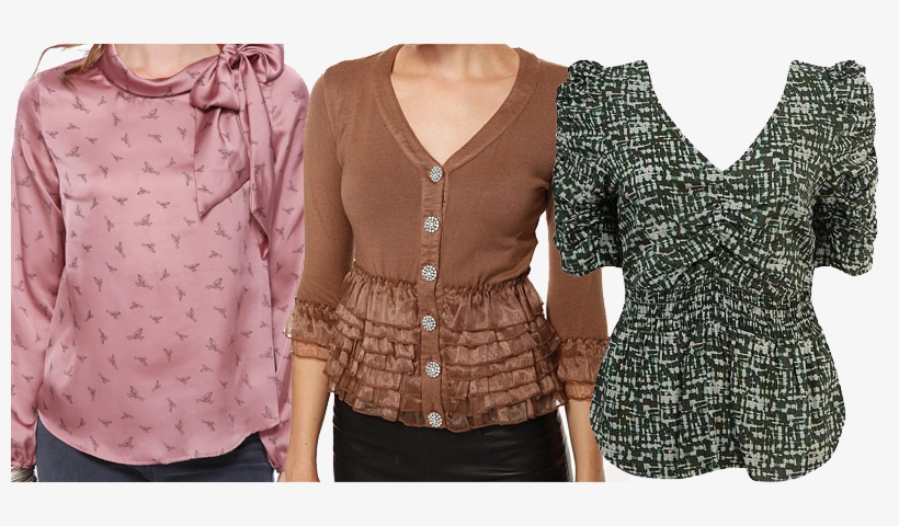 Ruffle Trim Cardigan, $32 - Cardigan, transparent png download