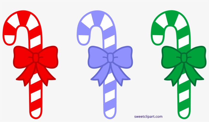 Vector Freeuse Library Three Christmas Canes Sweet - Christmas Candy Cane Clip Art, transparent png download