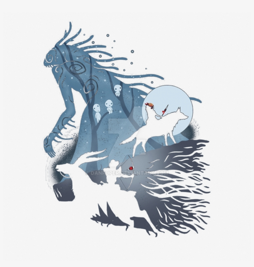 Miyazaki Drawing Fish - Princess Mononoke Transparent, transparent png download