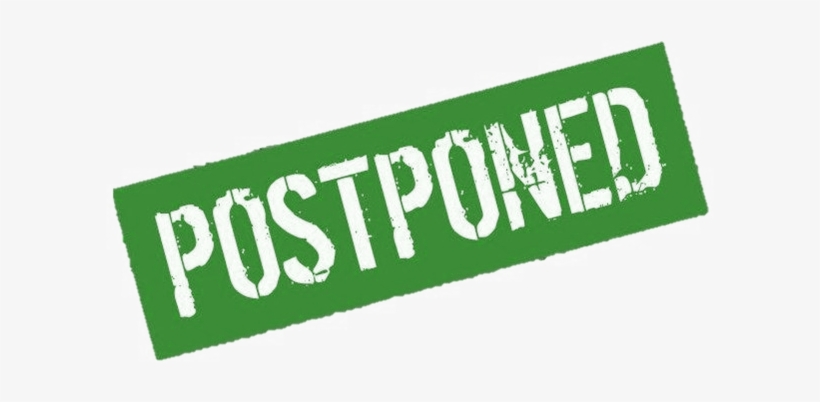 Game Postponed, transparent png download