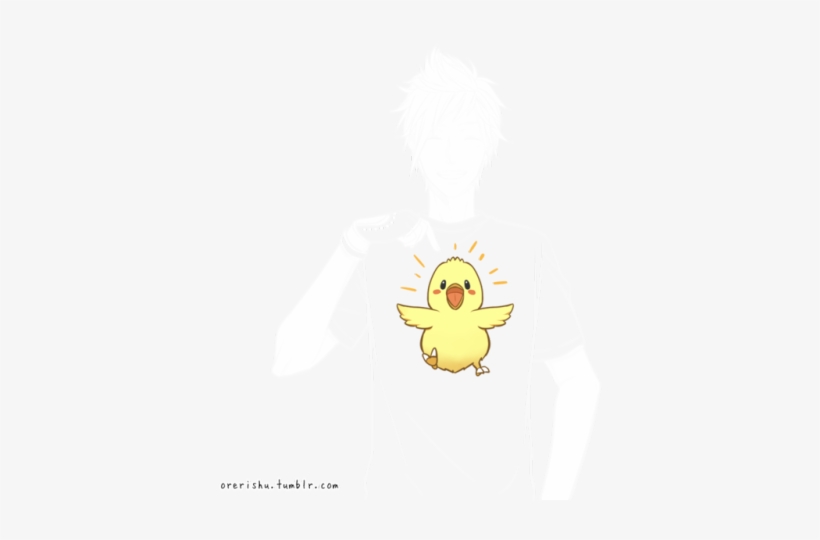 Baby Chocobo Has A Magic To Show Click The Image To - Cartoon, transparent png download
