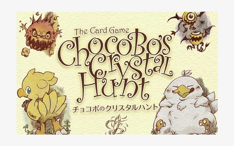 Chocobo's Crystal Hunt - Chocobos Crystal Hunt - Card Game, transparent png download