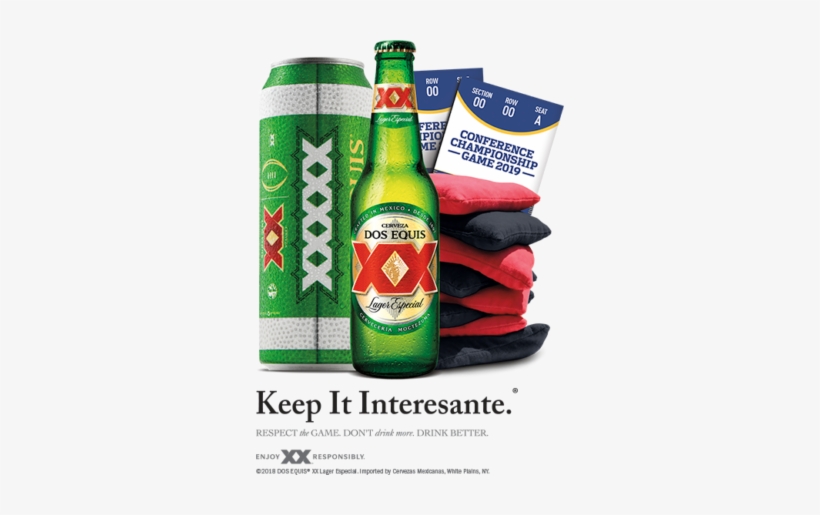 Do You Like Playing Cornhole Play The Dos Equis - Dos Xx Dos Equis Lager 4pk 16oz Cans, transparent png download