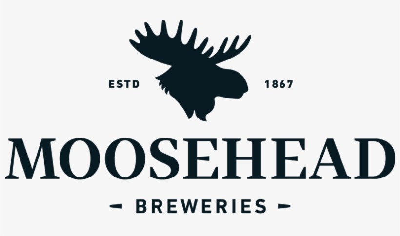 Dos Equis Retools Logo - Moosehead Beer Black And White, transparent png download