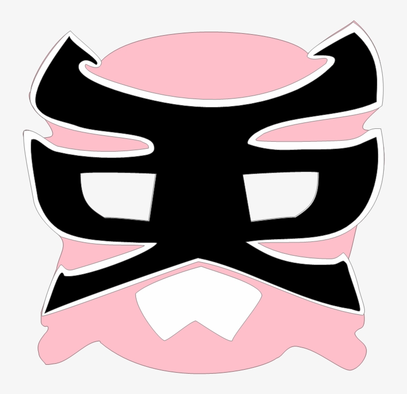 Pin544 - Power Rangers Rosa Png Mascara, transparent png download