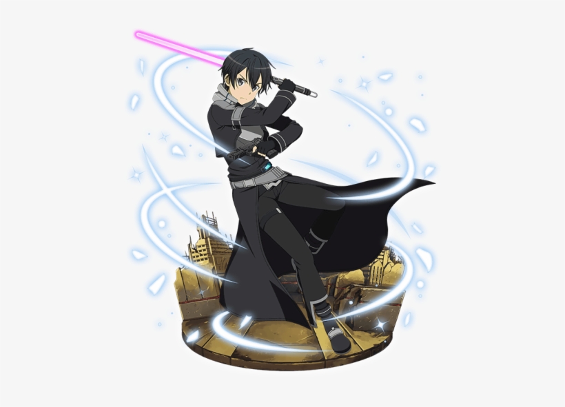 I Made This Because It Was The Only Main Kirito Outfit - Sao Fatal Bullet Kirito, transparent png download