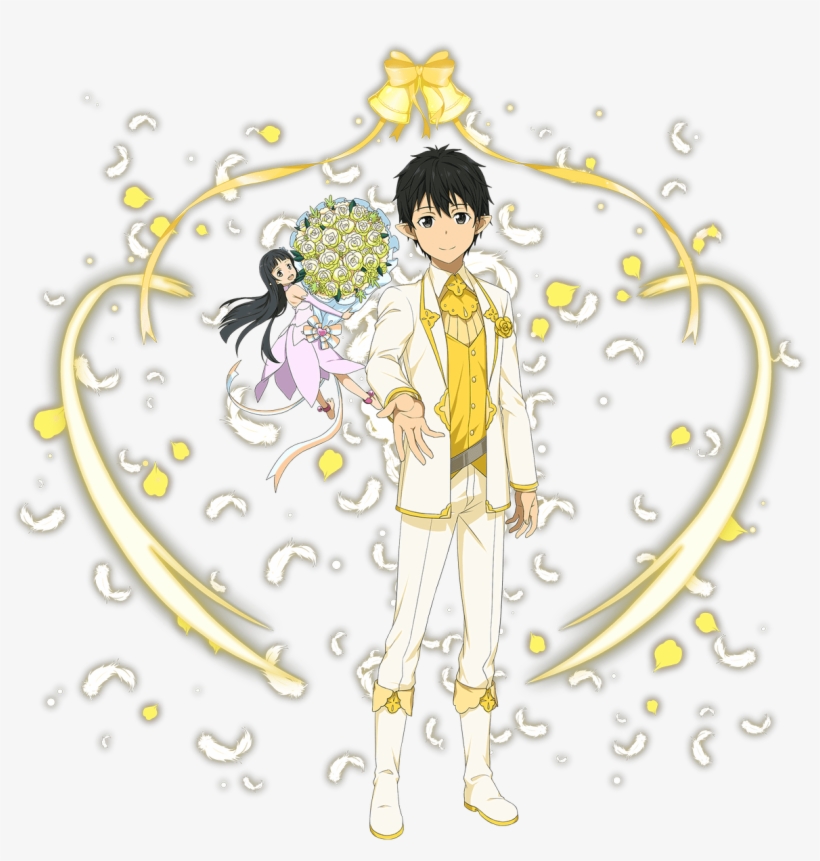Kirito Sword Art Online Memory Defrag Character, transparent png download