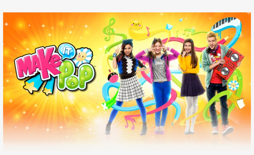 Make It Pop Cast Stars Characters Nickelodeon Asia - Xo-iq / Make It Pop, Vol. 2, transparent png download
