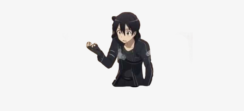 Kiritowhat Discord Emoji - Kirito Discord Emoji, transparent png download