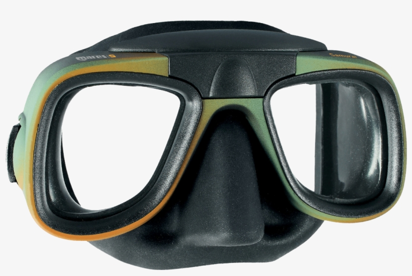 Mares Samurai Mask - Mares Samurai Black Silicone, transparent png download