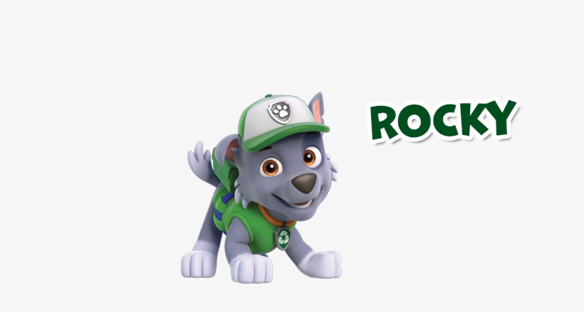 Paw Patrol - - Personagem Rocky Patrulha Canina, transparent png download