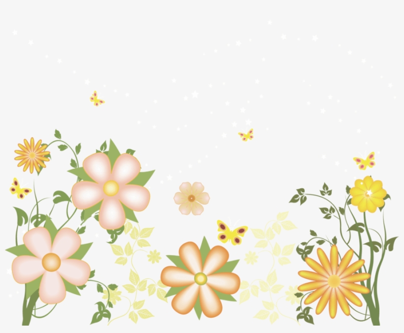 Yellow Flowers Free Transpa Clipart Gallery Yoville - Design Clipart On Transparent Background, transparent png download
