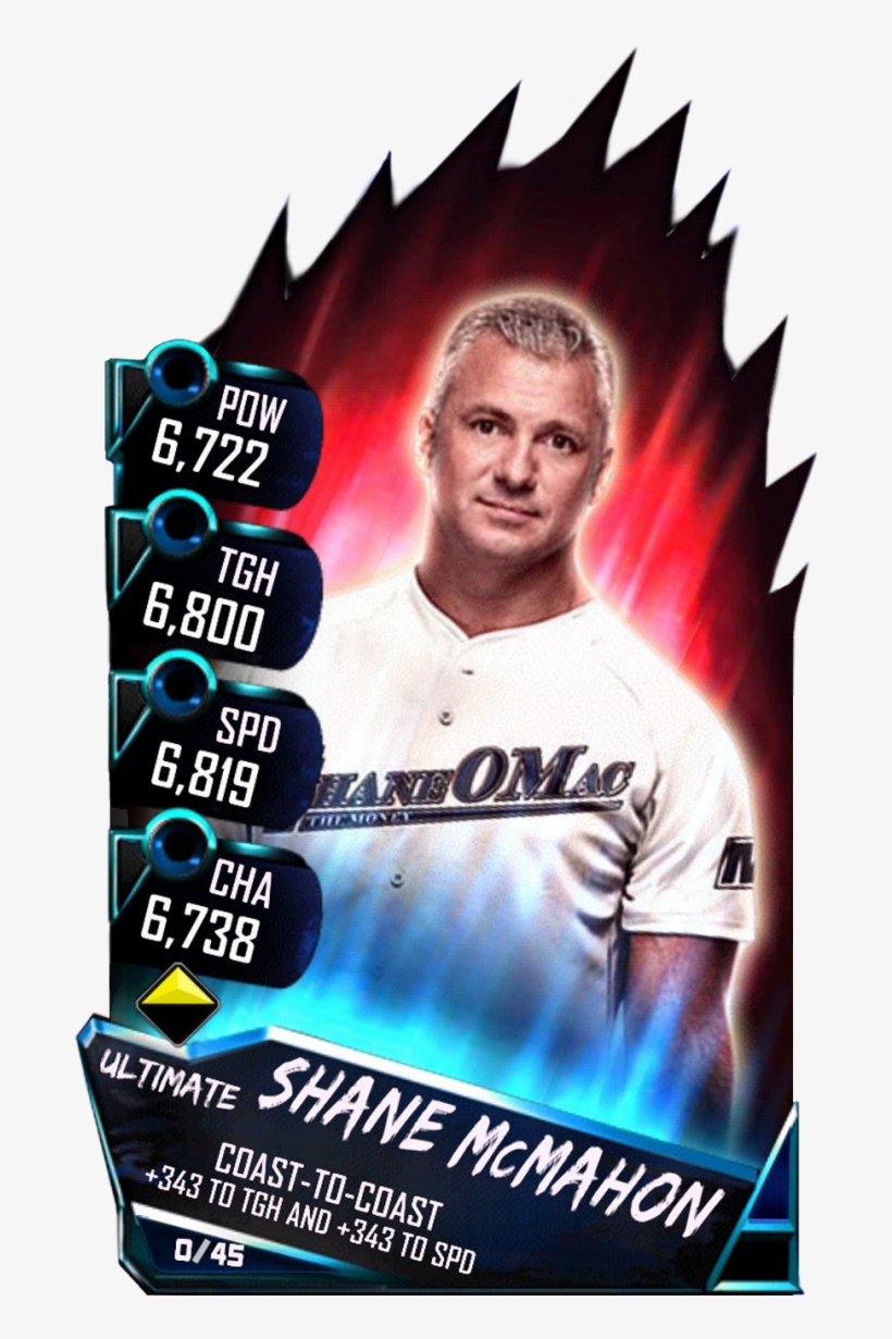 Supercard Shanemcmahon S3 Ultimate Ringdom - Wwe 2k19 Bret Hart, transparent png download