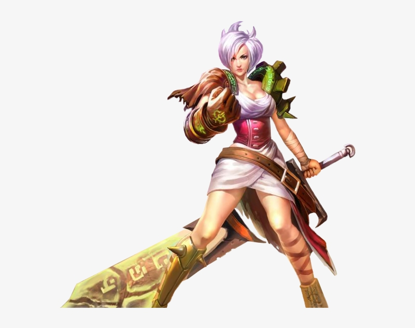 Riven Splashart Old Png Image - Gamer Gift Watch - League Of Legends Riven Classic, transparent png download