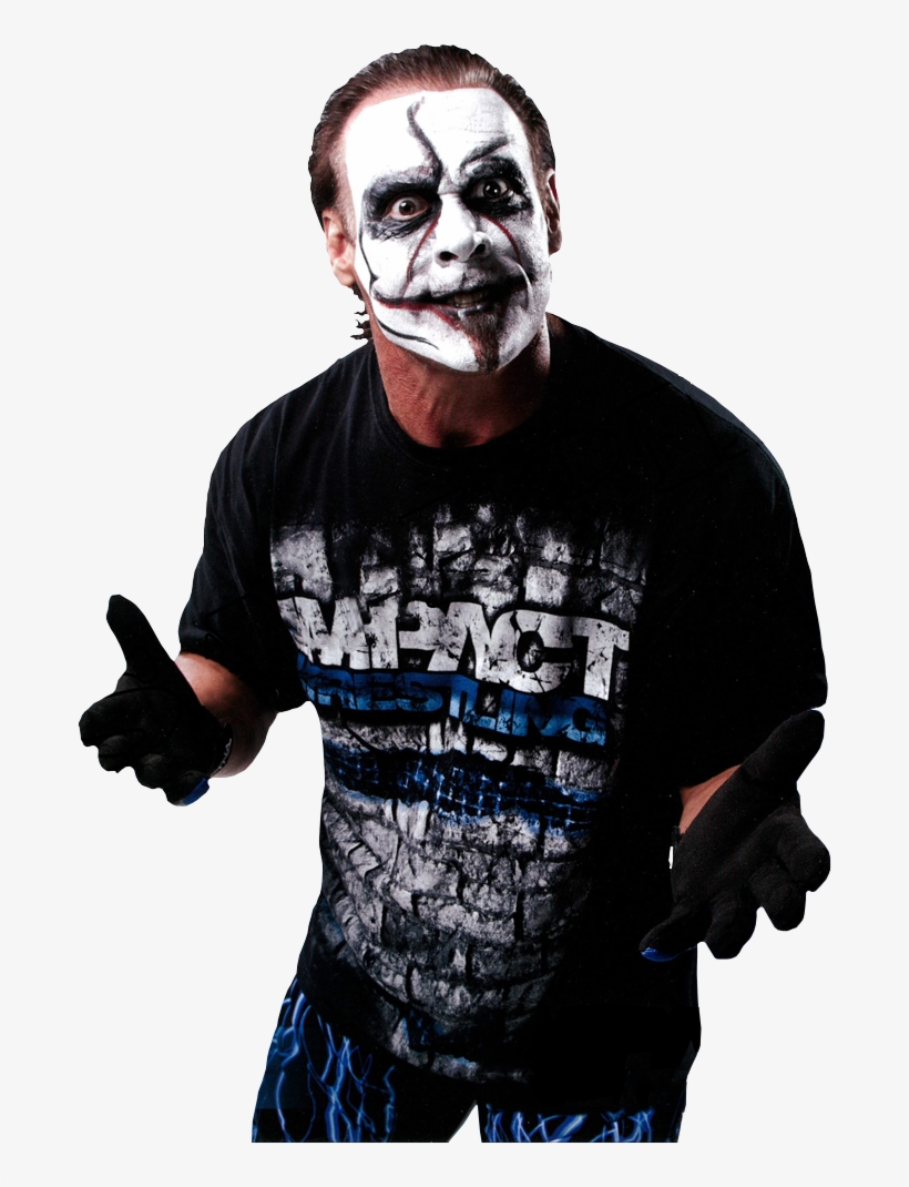 Worlds Greatest Wrestling - Sting Signed 8x10 Photo Bas Beckett Coa Wwe Tna Impact, transparent png download