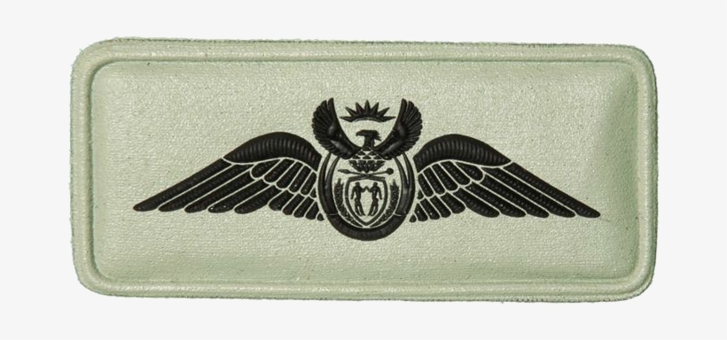 Sandf Qualification Pilots Wings 0-500 Hrs Badge Embossed - Golden Eagle, transparent png download