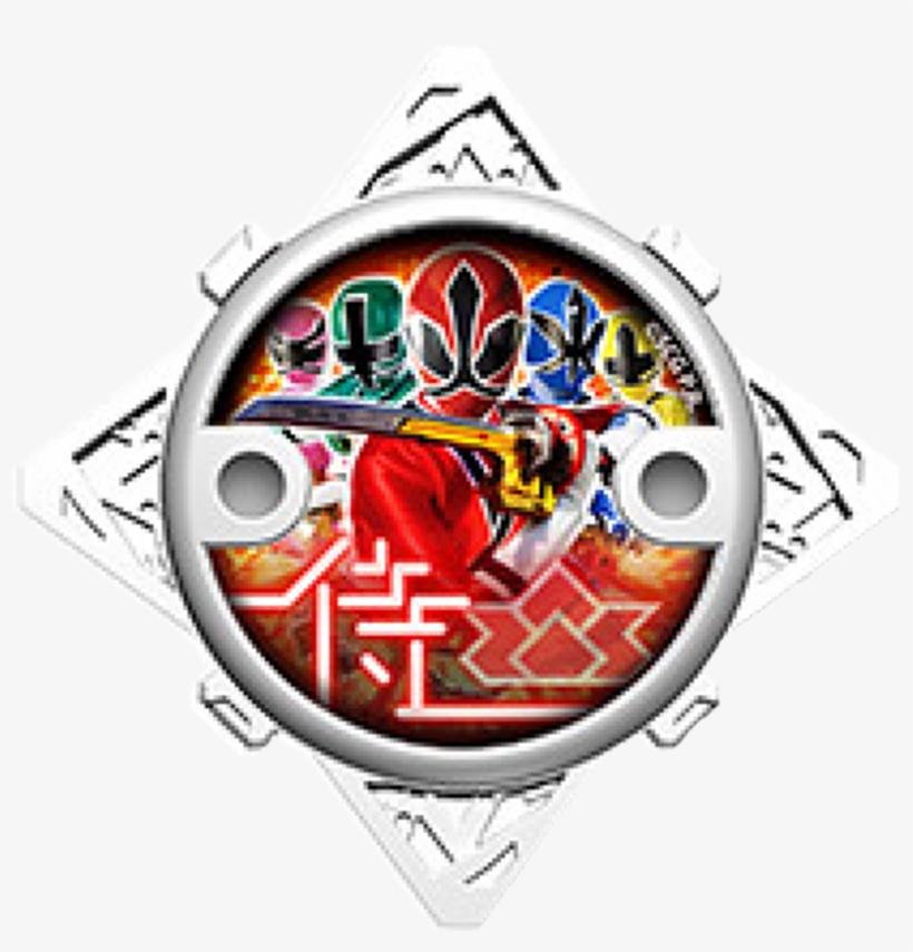 Samurai Ninja Power Star - Power Rangers Bucket (each), transparent png download