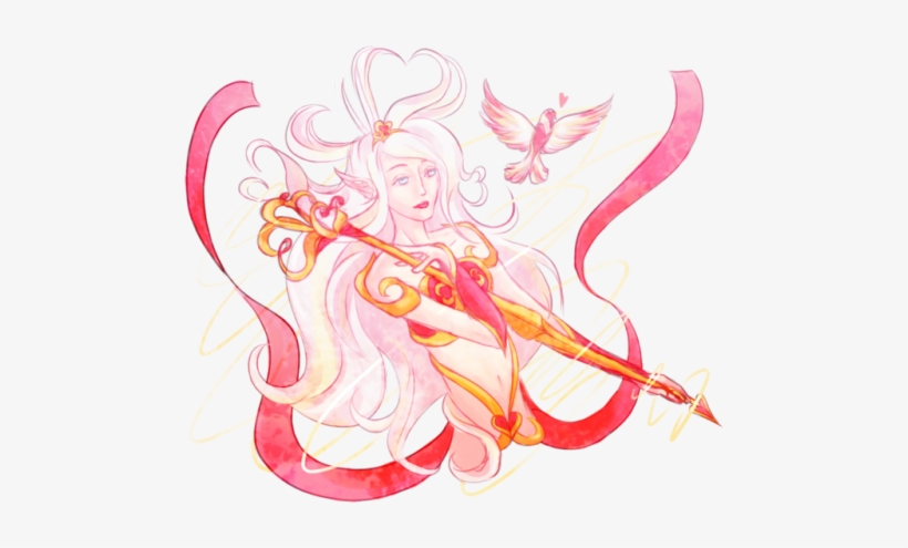 A Slightly Late Drawing For Valentine's Day I Decided - Digital Art, transparent png download