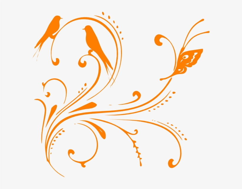 Design Cliparts - Orange Vector Design Png, transparent png download