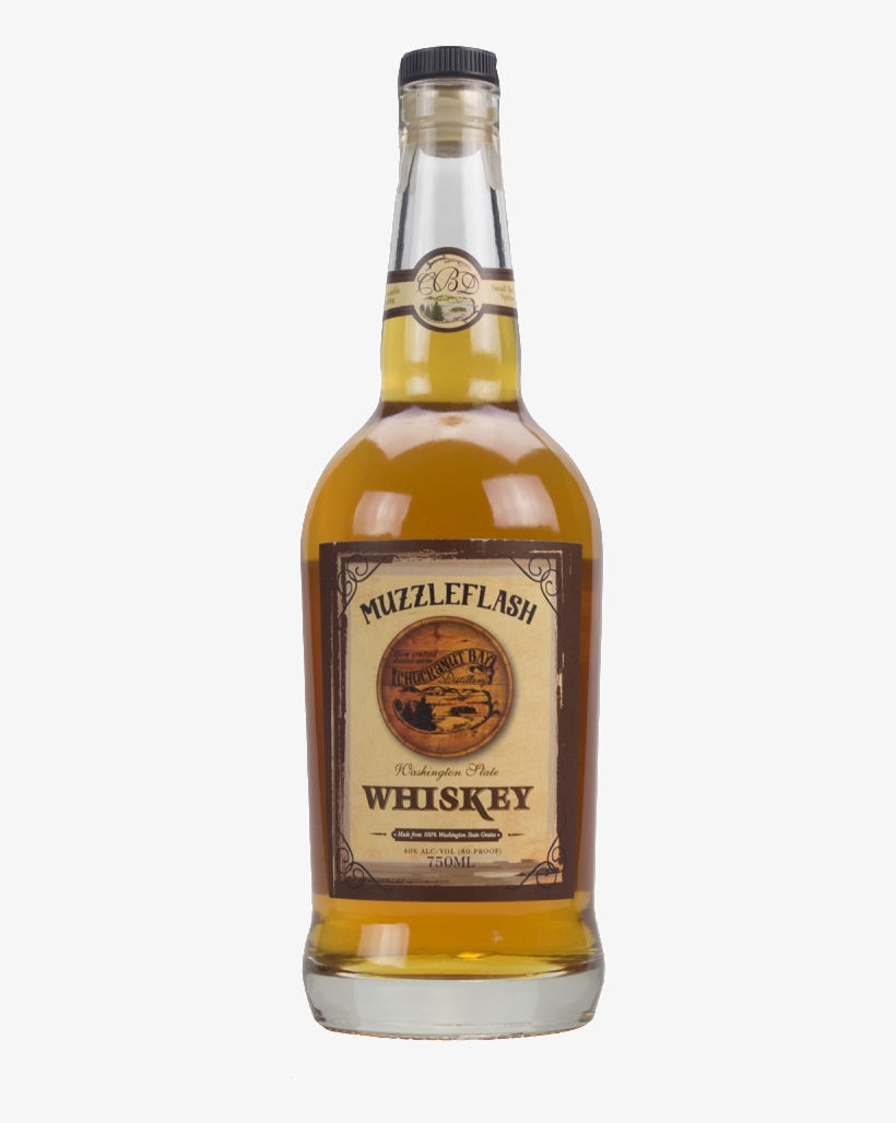 Muzzleflash Whiskey - Chuckanut Bay Bourbon, transparent png download