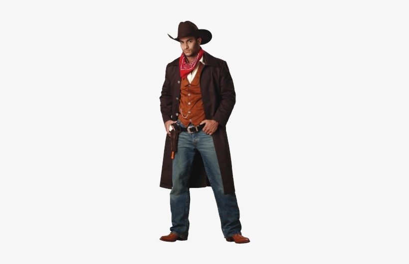 Cowboy And Saloon Girl Costumes, transparent png download