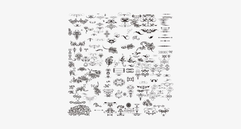 Ornament Retro, Vintage, Ornaments, Vector Png And - Vector Graphics, transparent png download