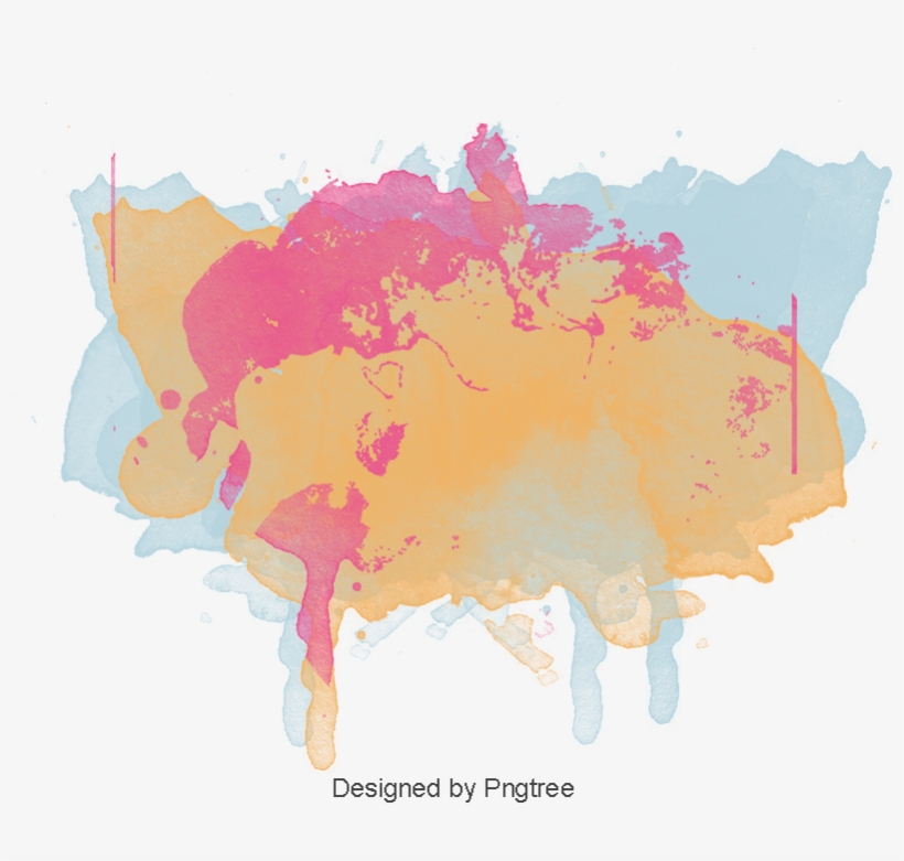 Colorful Ink Poster, Vector Png, Art, Art Graffiti - Portable Network Graphics, transparent png download