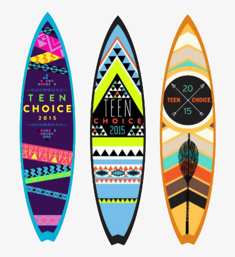 2015 Teen Choice Awards Surfboard - Teen Choice Awards Surfboard, transparent png download