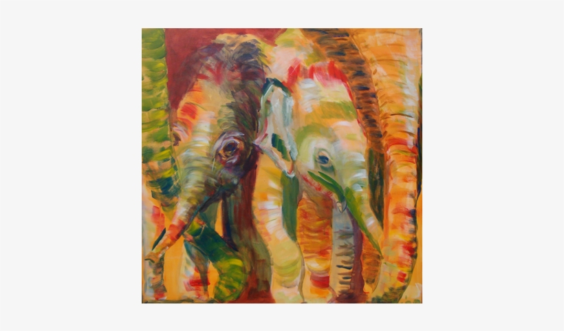 Olifanten - Willy Kodde - Modern Art, transparent png download