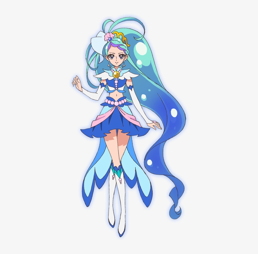 Cure Mermaid - Go Princess Precure Cure Mermaid, transparent png download