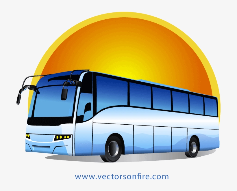 Free Tour Bus At Sunrise By Mihai Ionascu Psd Files - Amour Mezam Express Douala, transparent png download