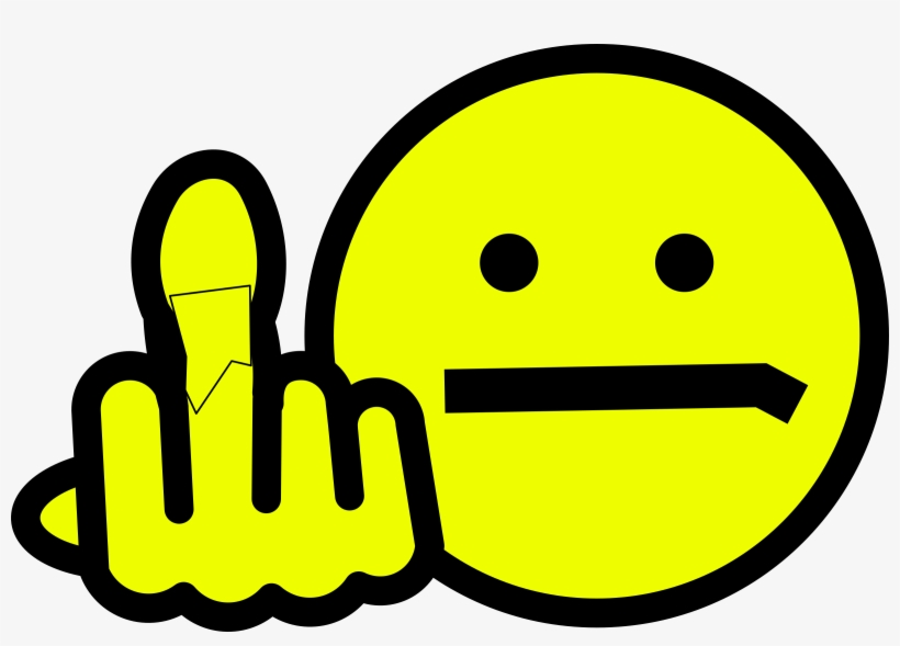 Angry Emoticon Png - Fakáč Smajlík, transparent png download