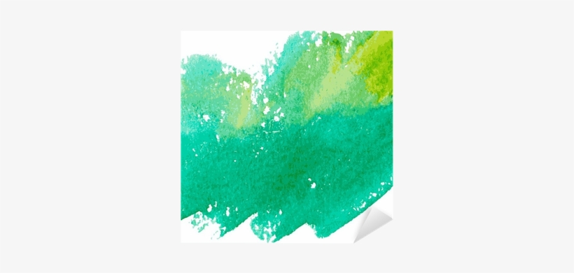 Beautiful Green Watercolor Background Sticker • Pixers® - 在日常生活中體驗天主(再版), transparent png download
