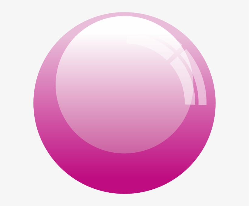 Bubbles Clip Art Bubble Clip - Pink Bubble Clip Art, transparent png download