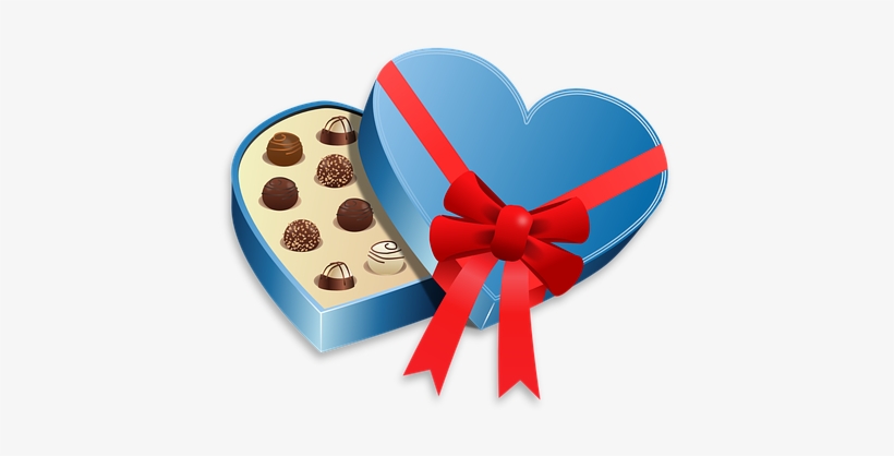 Box Food Love Pralines Sweet Valentines Ro - English To Japanese Months Of The Year, transparent png download