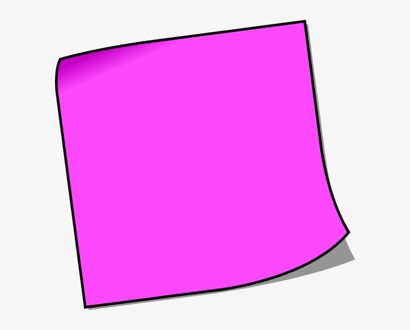 Download Post It Notes Clipart - Post It Notes Cartoon | Transparent ...