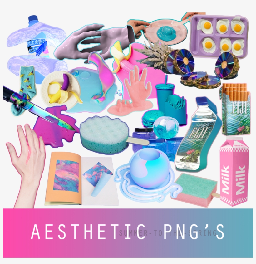 Net Art Png Pack - Vaporwave Pack, transparent png download